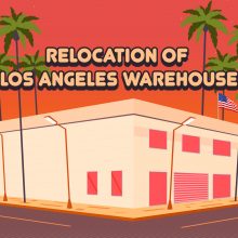 (Update on 31 Jan: New Address Announced) Relocation of Los Angeles Warehouse