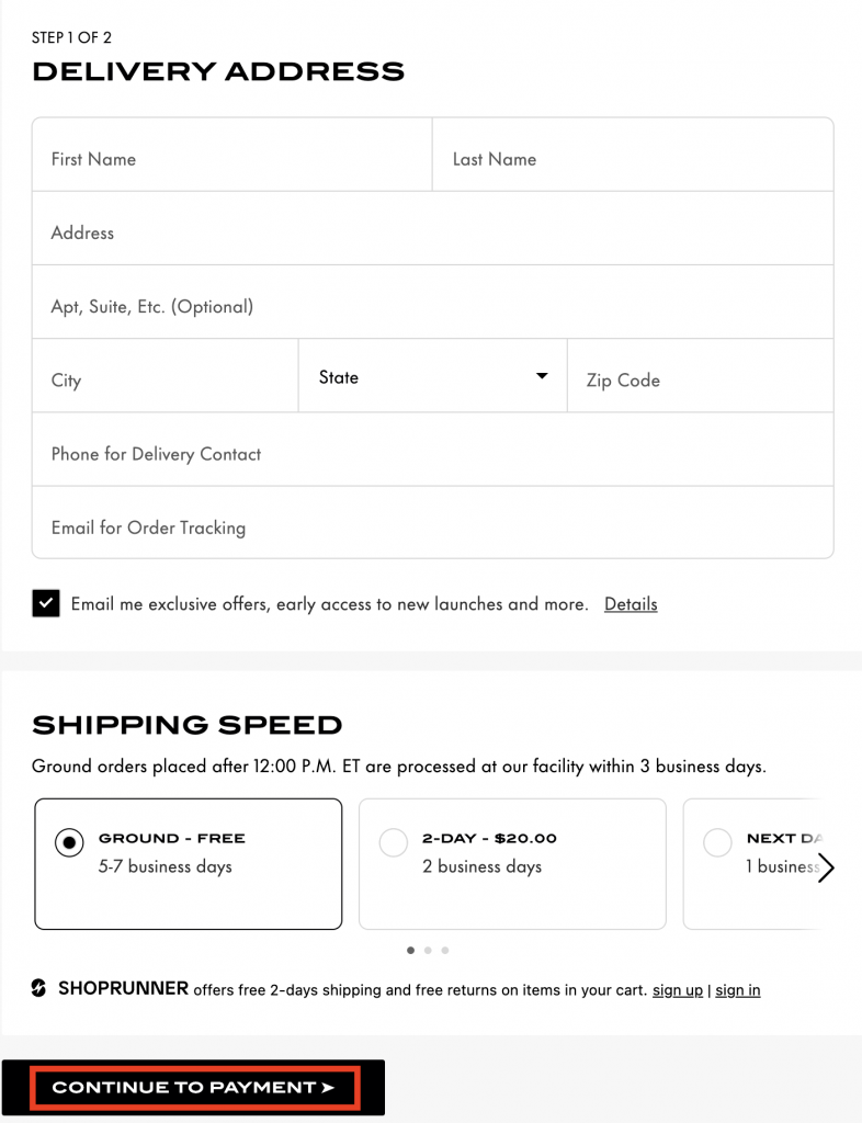 Shopping Tutorial : Shop Stuart Weitzman US and Ship to UK