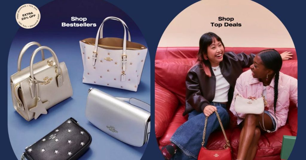 How to Shop Coach Outlet CA Online and Ship to UK: Black Friday Extra 25% Off Sitewide