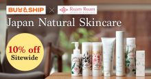 Buy&amp;Ship x Ruam Ruam: Exclusive 10% Off on Japanese Natural Skincare