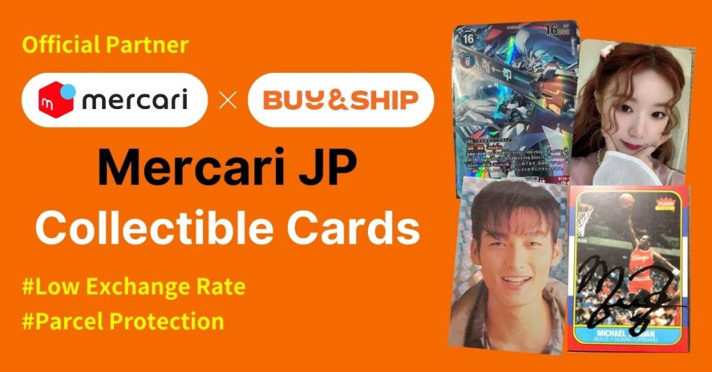 Mercari JP Collectible Cards: Get K-pop photocards, NBA trading cards and game cards